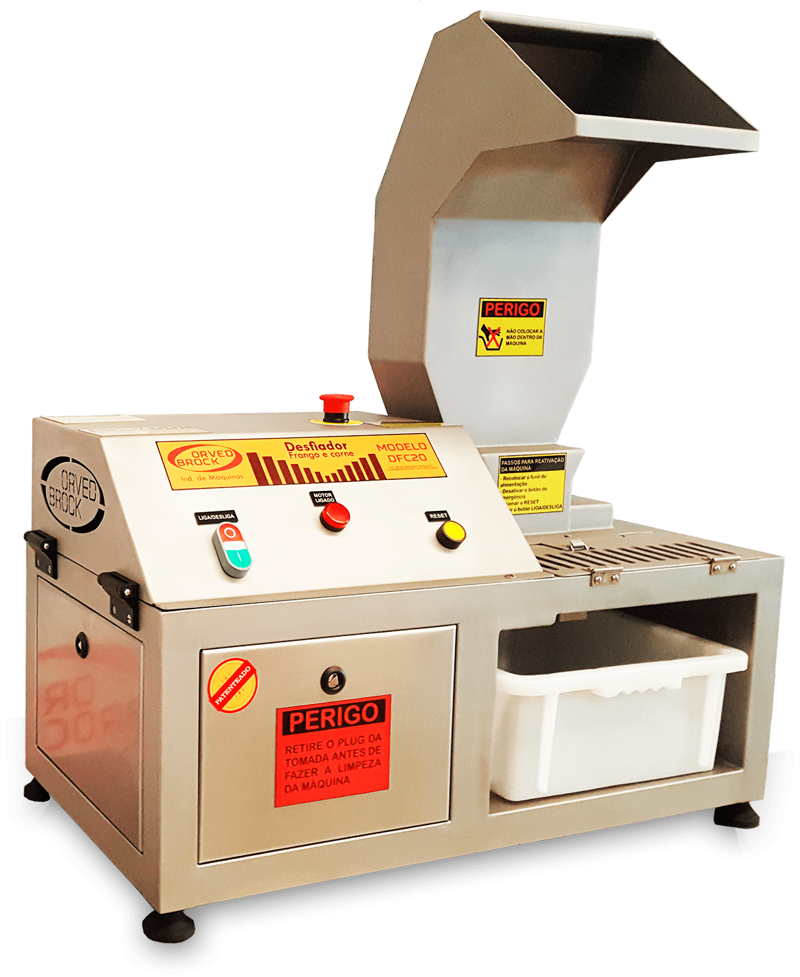 Pulled pork machine model DFC 20