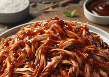 Recipes for sauces and marinades to use with shredded chicken