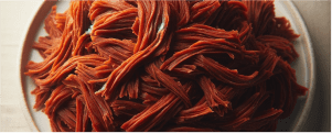 Shredded sun-dried meat