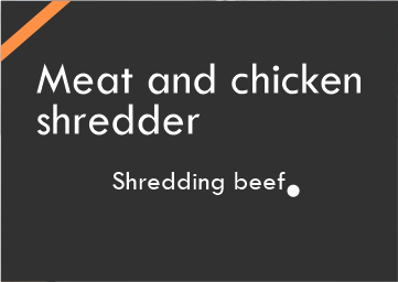 Shredding beef