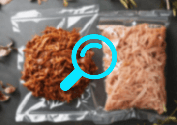 Vacuum-packing your shredded chicken and beef