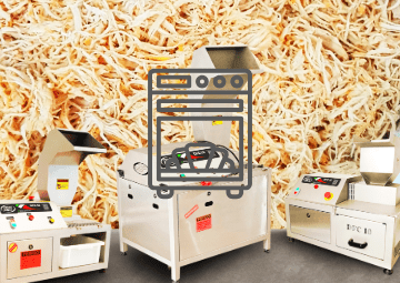 Shredding Chicken Breast Cooked in a Combi Oven