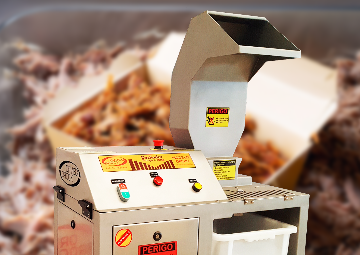 How to make pulled pork with our shredder machines of DFC Line