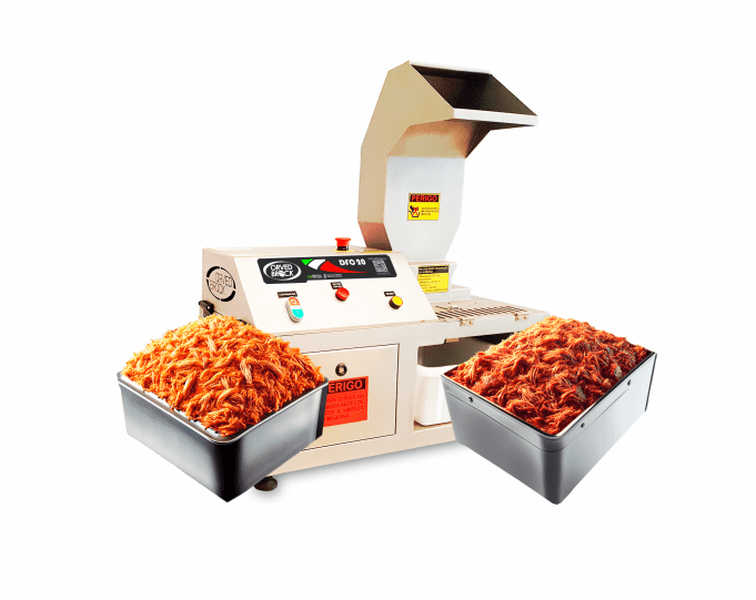 Línea DFC: Desmechadoras de Pollo, Carne y Pescado
