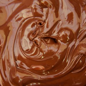 Chocolate temperado feito no sous vide