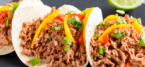 Tacos de pulled pork