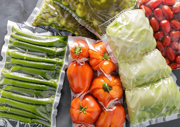 Embale seus legumes a vácuo com as seladoras a vácuo