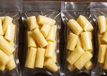 Dicas para embalar mandioca a vácuo