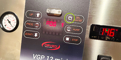 VGP 12 Mini - Alternando os Parâmetros